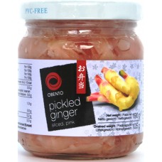 Obento Sliced Pickled Ginger Pink 190g